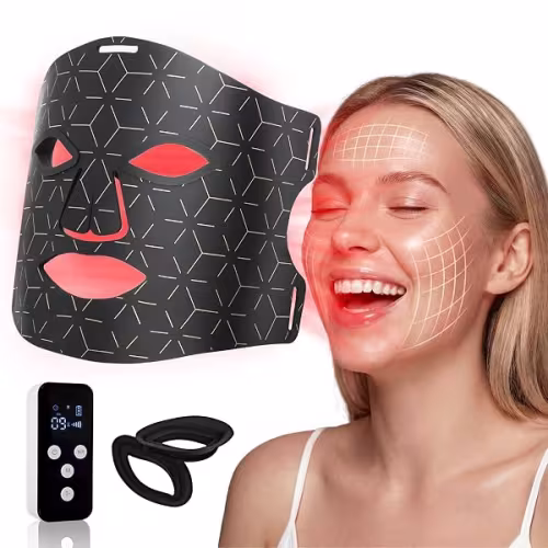 Mascarilla Facial de Terapia con Luz LED