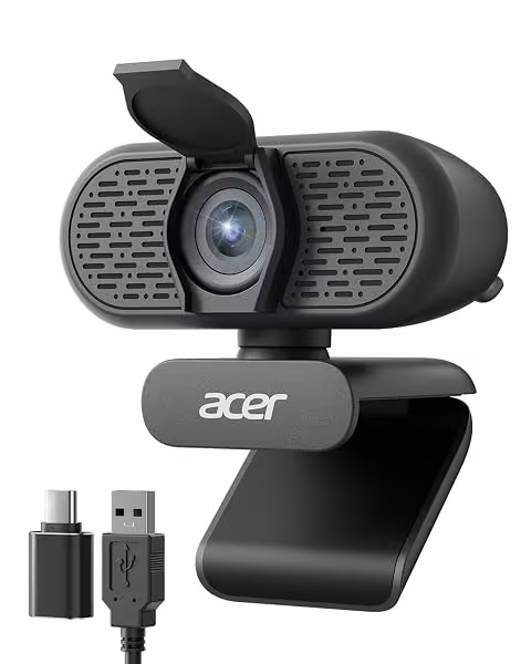 Webcam Full HD 1080p para PC