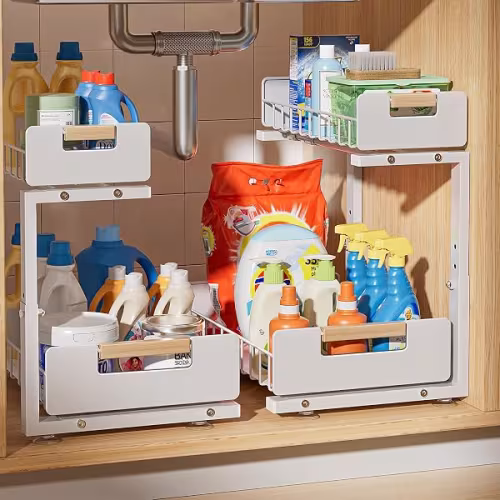Organizador de Cocina de 2 Niveles – Set x2