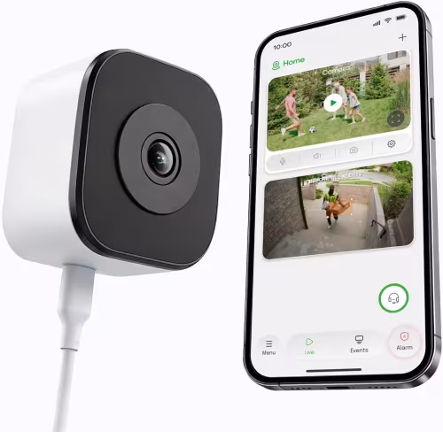 Cámara de seguridad de ventana de 5MP 3K sin taladro