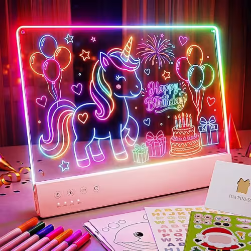 Pizarra LED de Dibujo para Niños